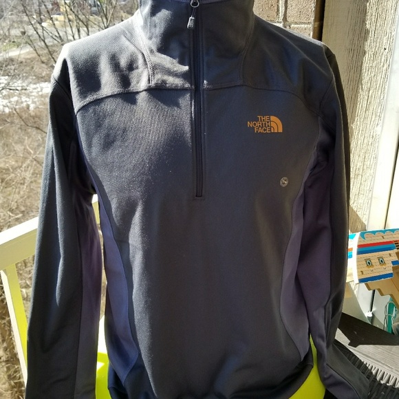 The North Face Gray 1/2 Zip Mens Jacket NWOT - Picture 8 of 8